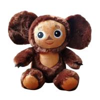 Cheburashka น่ารักสำหรับเด็ก,ตุ๊กตาหนานุ่มสีน้ำตาลของเล่นตุ๊กตาลิงนุ่มตุ๊กตาหนานุ่มเด็กหญิงเด็กชายของเล่นสำหรับเด็ก