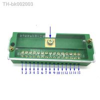 ┇☌♘ 1 in 15 out Junction Box Distribution Power Supply Branch Separated Unipolar Splitter Terminal Block Retardant Metering Cabinet