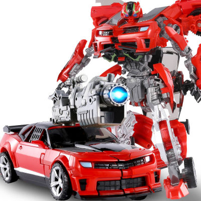 New 20cm Action Figure Toys cool red Transformation G1 Alloy anime Robot Car Truck model movie Deformation series toys boy kids