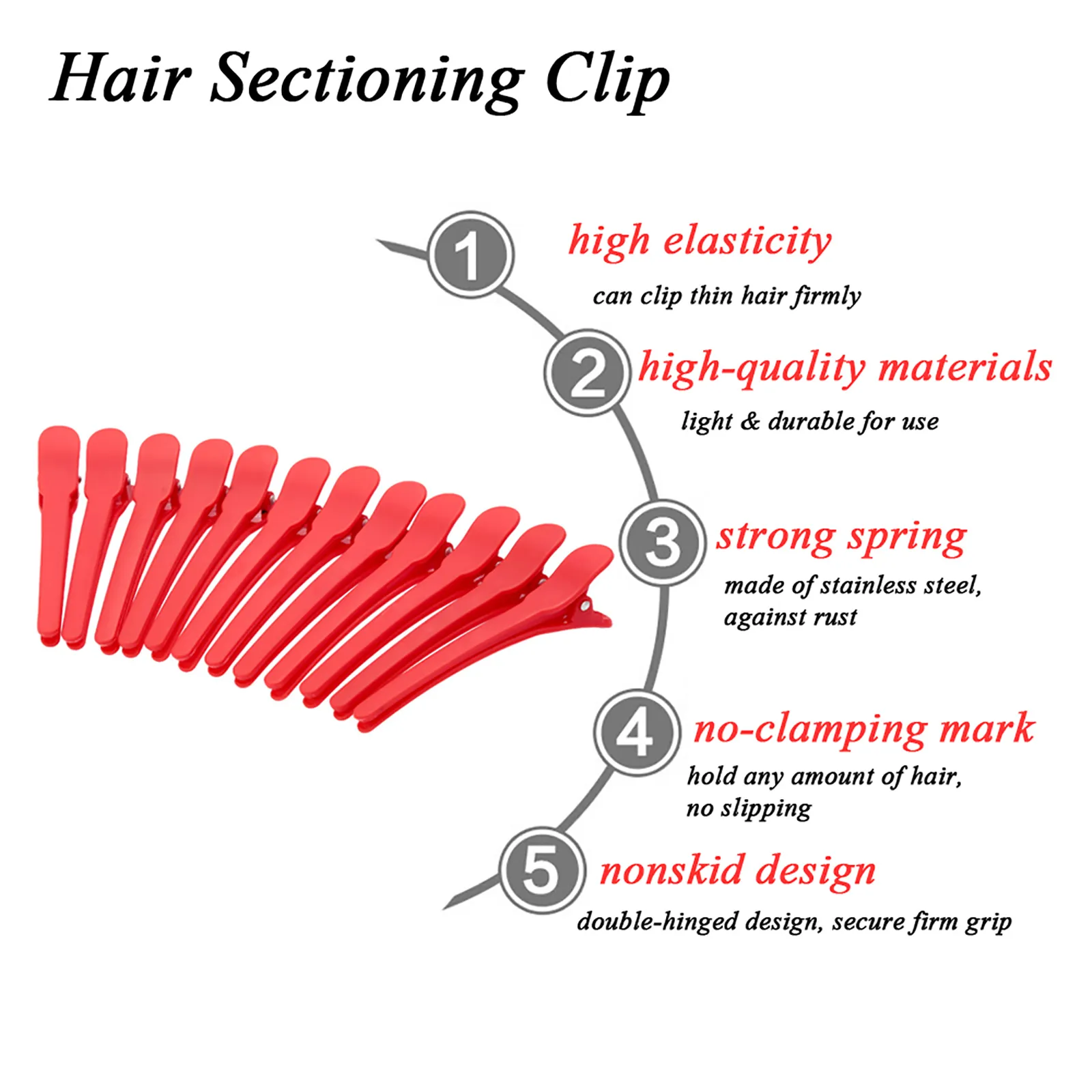 12Pcs Sectioning Clips Plastic Hair Clamp Grips Hairdressing Styling Salon Tool | Lazada PH 12Pcs Sectioning Clips Plastic Hair Clamp Grips Hairdressing Styling Salon Tool | Lazada PH