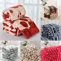 Home Coral Fleece Four Seasons Blanket Single Double Warm Bed Sheet Dormitory Plush Fleece Cover Blanket