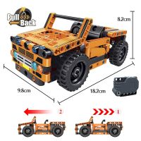 【New-store】 MBJ Amll ERBO City Technic ดึงรถบรรทุก Off Road รถ Loader รุ่น Building Blocks คอนเทนเนอร์ Teactor อิฐของเล่นสำหรับเด็ก