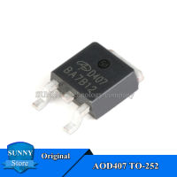 5Pcs Original AOD407 TO-252 D407 TO252 -60V/-12A MOSFET P-Channel ใหม่เดิม