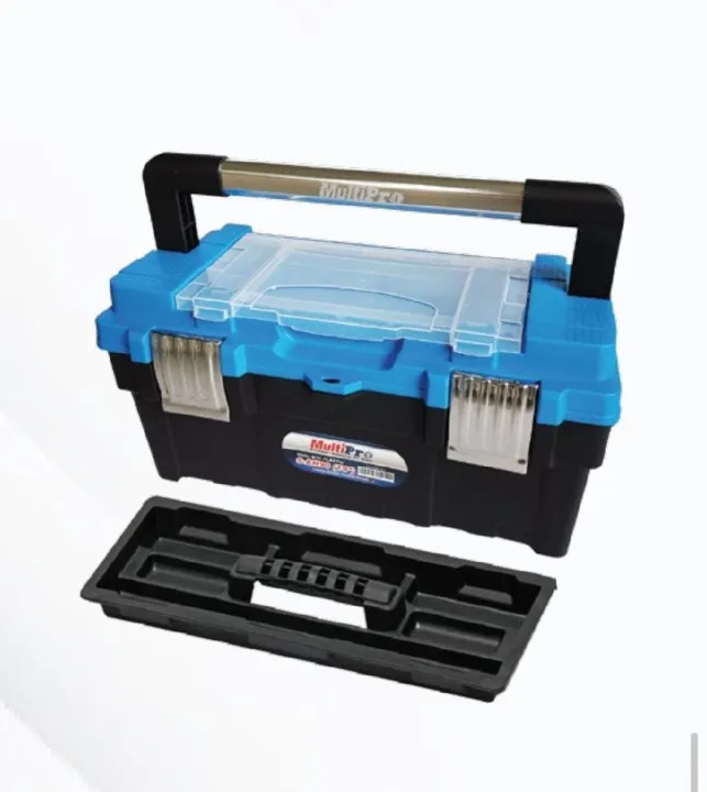 MULTIPRO Tool Box Plastik 19 Inch Alat Pertukangan Toolbox Plastic ...