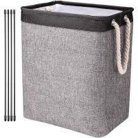 Laundry Hamper with Handles Laundry Basket Foldable Outdoor Storage Basket Large Basket for Laundry