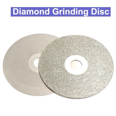 【CW】 4 quot; 100mm Coated Grinding 36-3000 Grit Lapidary Polishing Disk Flat Lap Jewelry