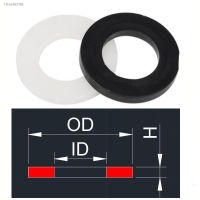 ☼♙▥ 100-50pcs Nylon Washer m2 m2.5 M3 M5 M8 M10 m12 Plastic Seals Spacer Plated Flat PA66 Insulation Plain Round O Ring Gasket