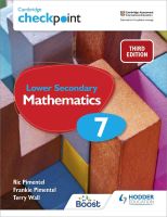 หนังสืออังกฤษใหม่ Cambridge Checkpoint Lower Secondary Mathematics Students Book 7 : Third Edition [Paperback]