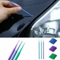 100pcs 10cm Car Paint Brushes Paint Touch-up Disposable Dentistry Pen Auto Applicator Stick Car Wash Maintenance Accessories Pens