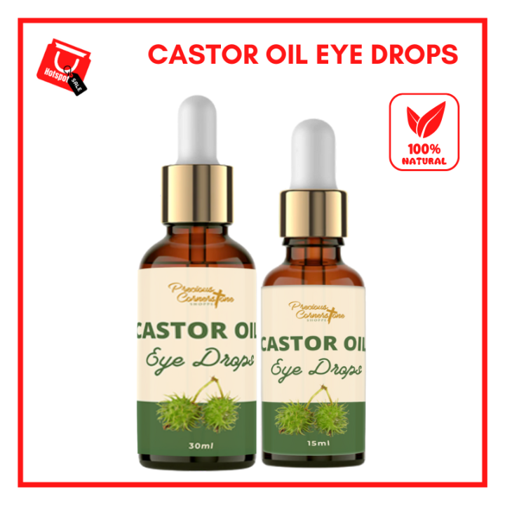 Precious Cornerstone CASTOR OIL EYE DROPS EYE TREATMENT Lazada PH