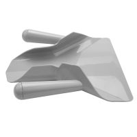 Plastic Chip Scoop French Fries Shovel Loader Chip Packaging Shovel Funnel Popcorn Fast Food