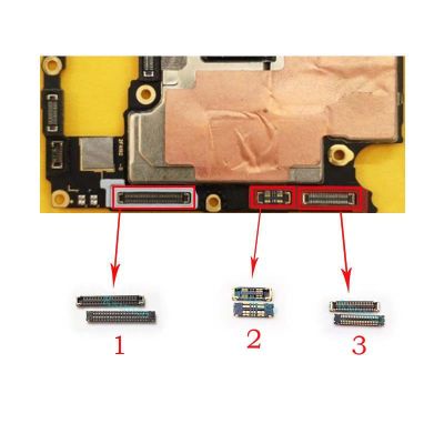หน้าจอแสดงผล LCD FPC Connector OPPO Reno 3 USB Charger Charging Contact Plug ขั้วต่อแบตเตอรี่