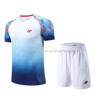 ﹍✘✐ 2022 new Yonex badminton short sleeve suit unix sports shirt table tennis t-shirt Fashion Sport Short Sleeve Jacket