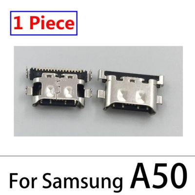 【⊕Good quality⊕】 anlei3 5Pcs Type-C เครื่องชาร์จ Usb สายเชื่อมต่อสัญญาณซ็อกเก็ตชาร์จพอร์ตสำหรับ Samsung A10s A20s A30s A50s A10 A20 A30 A50 A70 A52 A72 A32 A02s