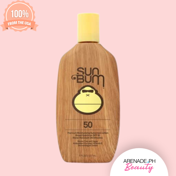 Sun Bum Original SPF 50 Sunscreen Premium Moisturizing Lotion | 8 oz ...