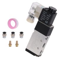 Pneumatic Electric Solenoid Valve 5 Way 2 Position Control Air Gas Magnetic 4V210-08 12V 24V 220V Coil Volt Valves