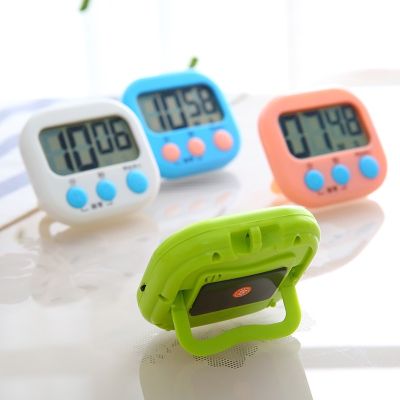 LCD Digital Screen Kitchen Timer Magnetic Cooking Countdown Alarm Sports Sleep Study Stopwatch Baking Temporizador Clock