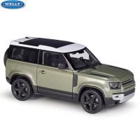 AWELLY 1:26 2020 Land Rover Defender ล้อแม็ก D Iecast ของเล่นรถออฟโรดรุ่น3ประตู Opend SUV ตำรวจยานพาหนะสำหรับเด็กของขวัญของสะสม