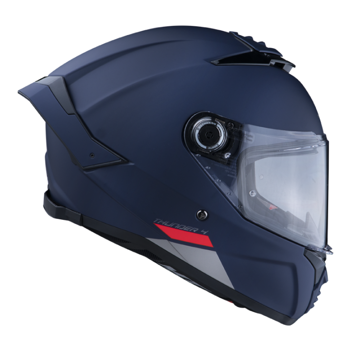 MT Full Face with Dual Visor Helmets Thunder 4 SV PD Solid (FREE Clear