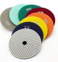 3000 4 inch (100mm) with 2.5mm flexible diamond polishing pads diamond hand polishing pads