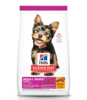 Hills Science Diet Puppy Small Paws อาหารลูกสุนัขพันธุ์เล็ก หรือแม่สุนัขพันธุ์เล็กตั้งท้องให้นม ขนาด 1.5 กก