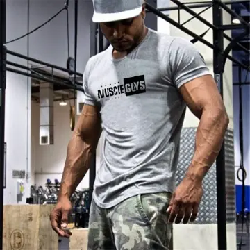 skin tight t shirt men