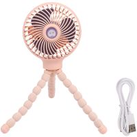 Windable Handheld Fan With Rechargeable Battery 3 Speed Mini Usb Fan Mute For Child Student Dormitory Baby Stroller