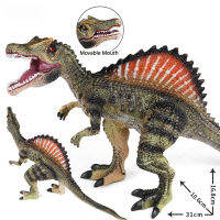 ตุ๊กตาขยับแขนขาได้ไดโนเสาร์ Spinosaurus ขนาดใหญ่31ซม. สมจริงไดโนเสาร์จูราสสิกเวิลด์โมเดลของเล่นของเล่นตกแต่งตุ๊กตาสัตว์สำหรับเด็กผู้ชาย