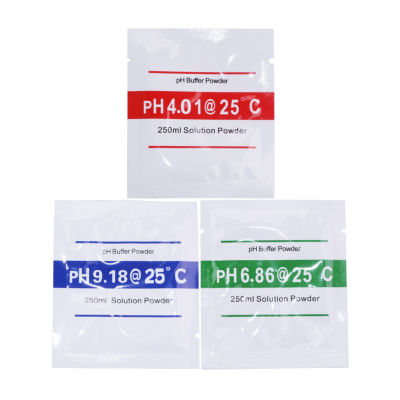 (มีขายแยก) ผงคาลิเบท pH (pH Buffer Powder) สำหรับ calibrate pH