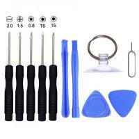 11 in 1 Opening Tools Disassemble Kit for iPhone 4 4s 5 5s 6 6s Smart Mobile Phone Repair Tools Kit Screwdriver Set Tool Sets