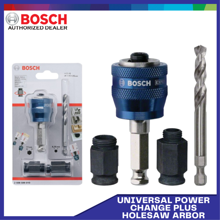 Bosch Universal Power Change Hole saw Adapter 3/8" 9.5mm Hex Shank 14mm