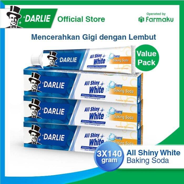 Value Pack Darlie All Shiny White Foamy Baking Soda G Lazada