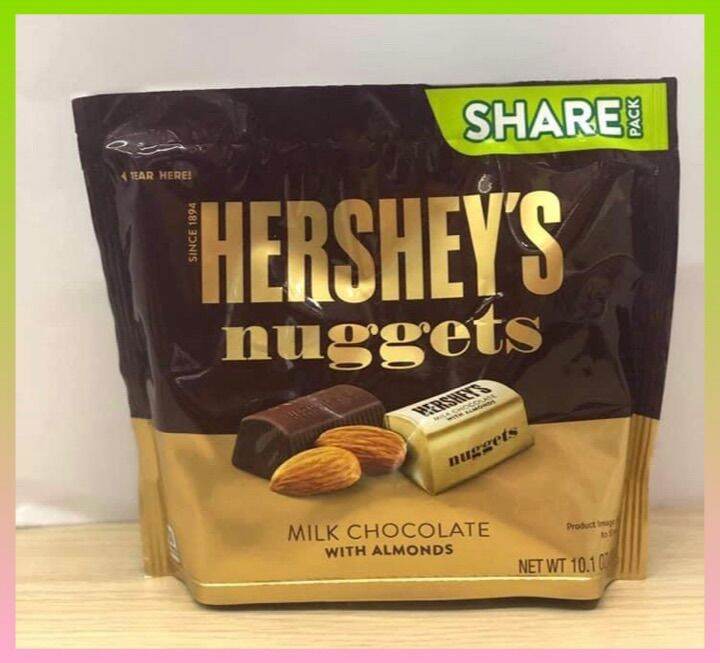 Hershey’s Nuggets Milk Choco w/ Almonds Share Pack | Lazada PH