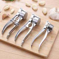 1PC Stainless Steel Garlic Press Crusher Home Cooking Vegetables Ginger Squeezer Masher Handheld Ginger Garlic Mincer Tools U3