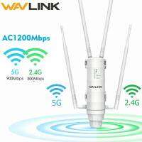 ⚡พร้อมส่ง⚡ Wavlink AC1200 เสาอากาศกระจาย Wifi ไร้สาย 2.4Ghz 300Mbps+5.8 Ghz 867Mbps, 4X7Dbi เสาอากาศตาข่ายรองรับ Wifi Dead Zones 5.0 สินค้าของแท้รับประกัน1ปี✔