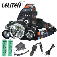 【lz】♀☎♟  Drop shipping recarregável zoom led farol de pesca farol tocha caça lâmpada de cabeça camping farol lanterna luz da cabeça