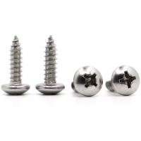 M1 M1.2 M1.4 M1.7 M2 M2.2 M2.6 M3 M3.5 M4 M5 M6 Small 304 stainless steel Cross Phillips Pan Round Head Self tapping Screw Nails Screws  Fasteners