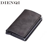 「Layor wallet」DIENQI กระเป๋าสตางค์หนังสุดหรู,กระเป๋าสตางค์ Rfid หนังป๊อปอัพขนาดเล็กสำหรับผู้ชายกระเป๋าใส่เงินที่ใส่นามบัตรแบบบางกระเป๋าสตางค์กระเป๋าสตางค์สั้นวิเศษ2020ผู้หญิง