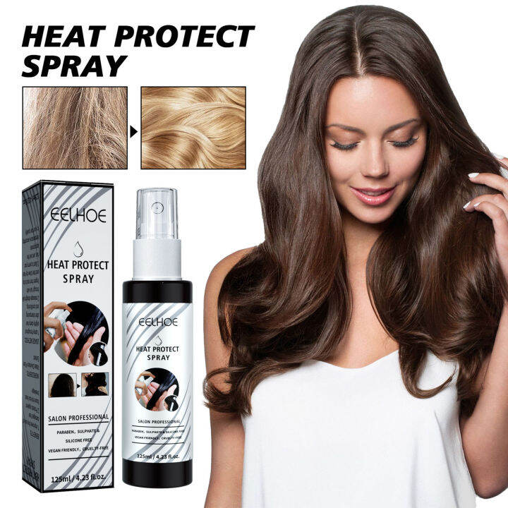GQQ 125ml Heat Protect Spray Protect Hair Up to 450 F from Flat Iron
