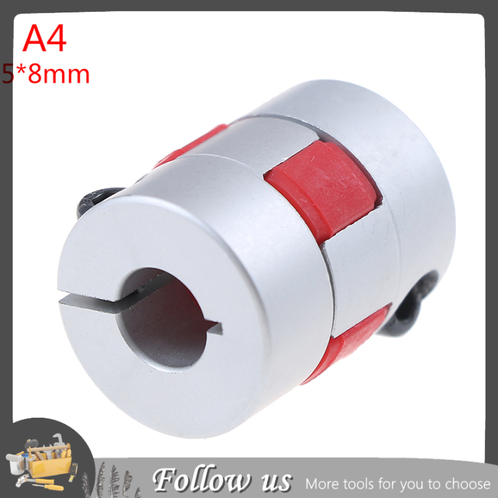 Shaft Coupler Flexible Plum Coupling CNC Stepper Motor Jaw Spider For 3D Printer