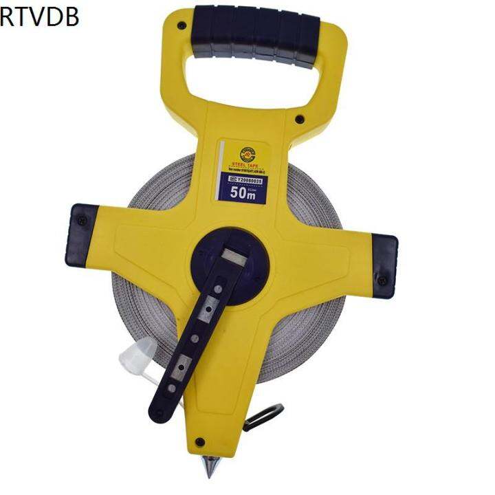 Levels 3050 M Power Winder Fibreglass Measure Long Tape Lazada PH