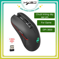 Chuột Chơi Game HXSJ T30, chuột không dây 4800DPI Wireless 2.4GHz chơi thumbnail