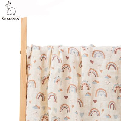 Kangobaby Bamboo Cotton One Piece Cute Fashion Design Much Softer Baby Swaddle Blanket