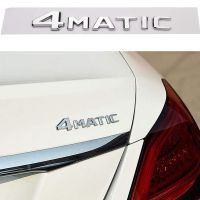 สติกเกอร์ติดกันชนท้ายรถยนต์แบบ4MATIC สติกเกอร์เทปกาวป้ายบังโคลนประตูสำหรับ Mercedes-Benz