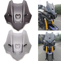 Windshield Windscreen For Yamaha FZ10 MT10 FZ-10 MT-10 Motorcycle Wind Deflector Screen Fairing FZ MT 10 With Brackets