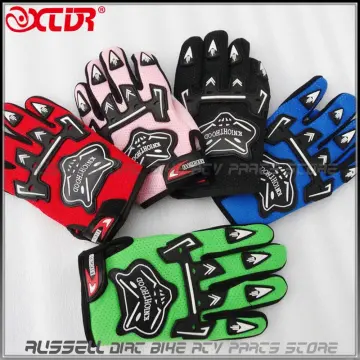 TDPRO Full Finger Motorcycle Gloves Child Luvas Motocross Luvas Motorbike  Guantes Kids Racing Moto Gloves