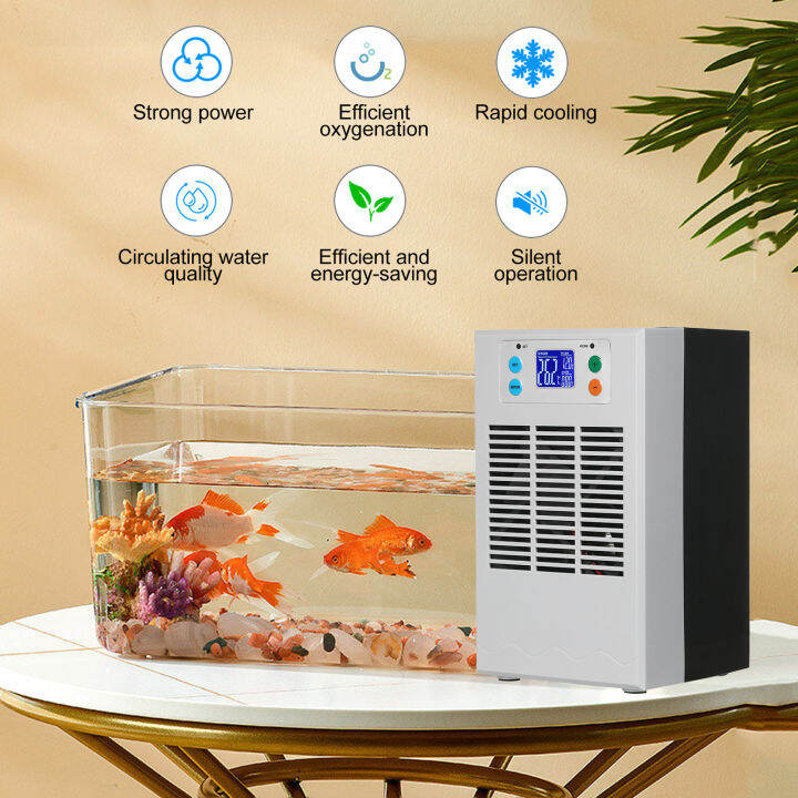 100W 30L70W 20L Small Fish Tank Water Heater&Chiller Aquarium Chiller