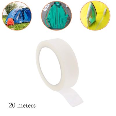 1 Pcs Camping Seam Sealing Tape Patch Shield Repair Tape Transparent 20m x 2cm for Tents Covers Awnings Outdoor Tools Adhesives  Tape