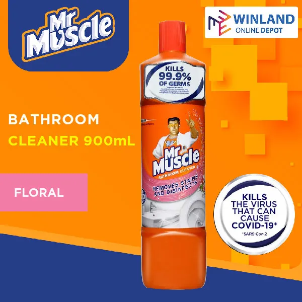 Mr. Muscle Bathroom Cleaner Floral - 900ml *Winland* | Lazada PH