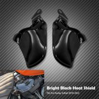 Motorcycle Saddle Shields Heat Deflector Saddle Shields Air Heat Deflector For Harley Softail Street Bob FX Breakout 2018-2022